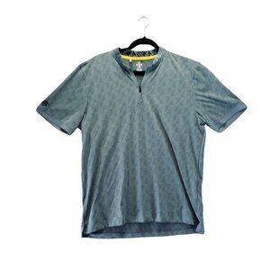 Under Armour Top Mens XL Blue Fitted Short Sleeve Performance Lightweight *Read*